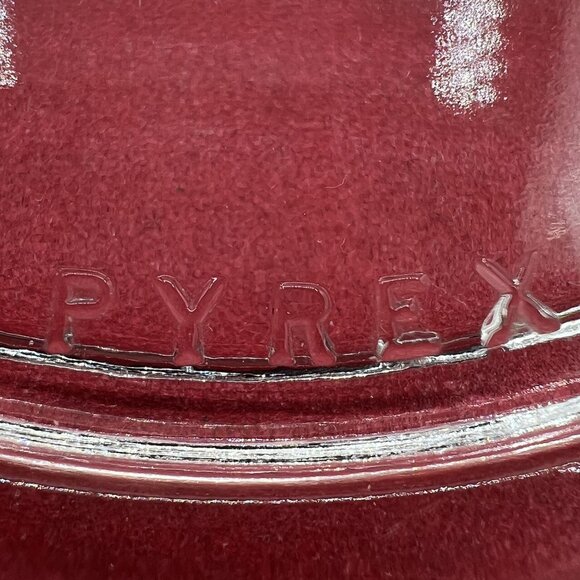 Pyrex 1.5qt Vintage Oval Glass Casserole Dish Etched Silver Plated Footed Holder - Picture 14 of 16